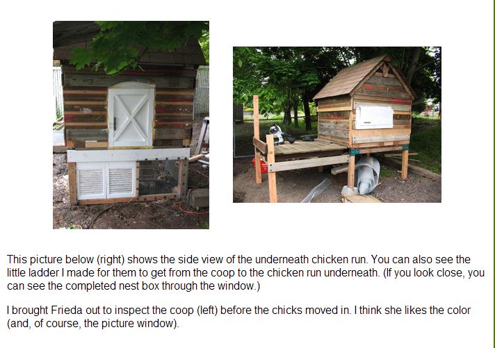 double story chicken coop