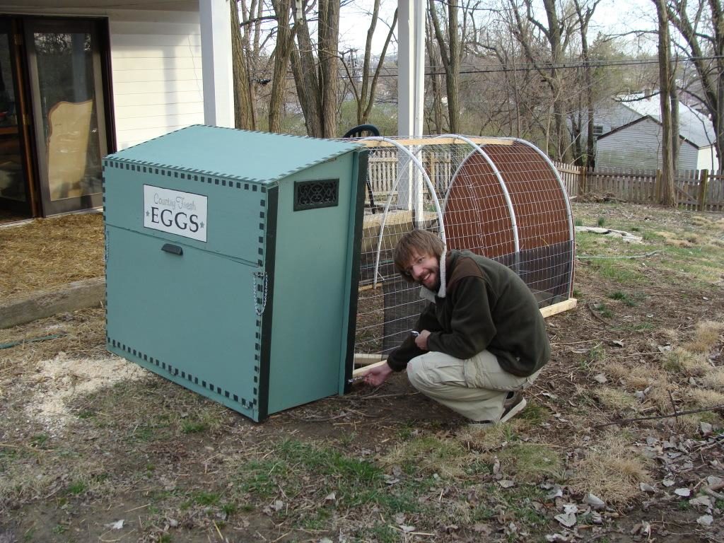 Lightweight Chicken Tractor