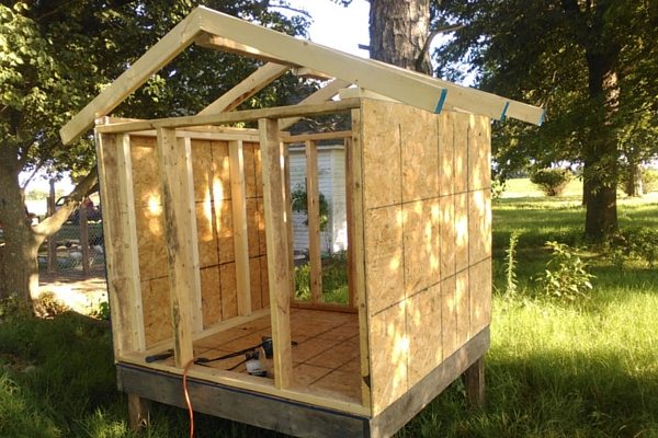 Simple Chicken Tractor