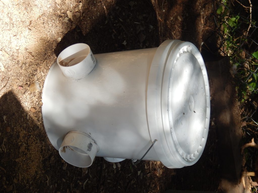  DIY Chicken Feeder Made From  Gallon Bucket