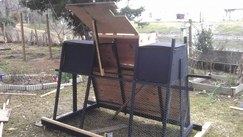 A-Frame Chicken Tractor