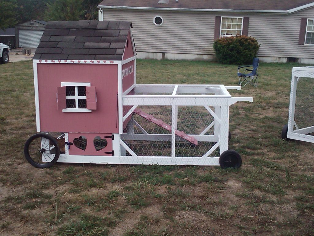 Bantam House Chicken Tractor