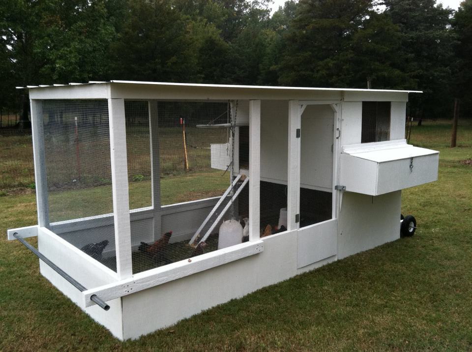 Chicken House on Wheels