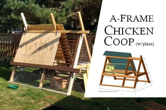Above Ground A Frame Coop