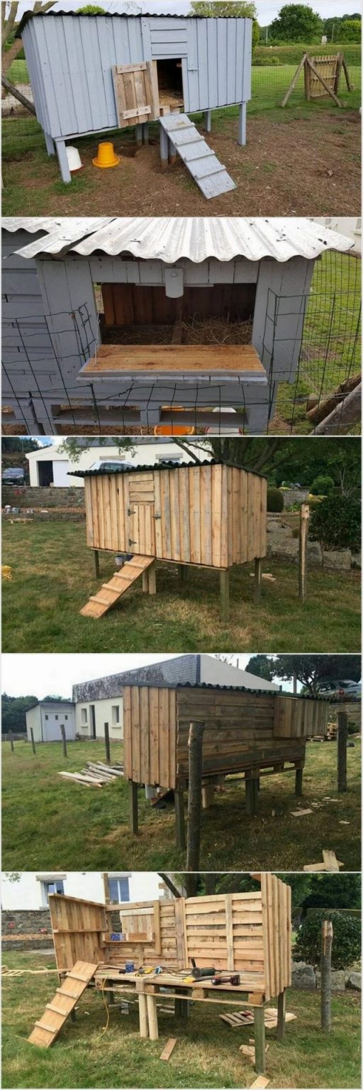 29 Free Pallet Chicken Coop Plans You Can Build In a Weekend The Poultry Guide